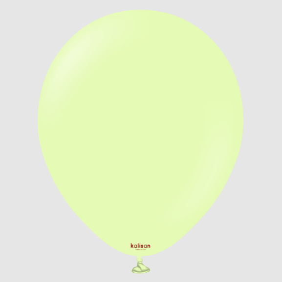 Kalisan 12'' Makaron Fıstık Yeşili ( Makaron Pistachio )  100'lü Balon