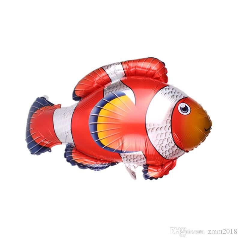 Kırmızı Balık Folyo Balon 90*71 Cm  S3