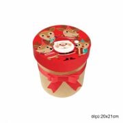 Noel Silindir Hediye Kutusu Seti 3lü