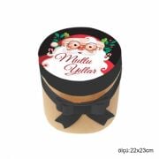 Noel Silindir Hediye Kutusu Seti 3lü
