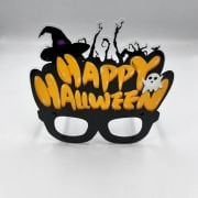 Halloween PVC Kaplı Gözlük Cadı Şapkalı Model