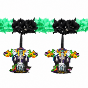 Halloween Garland Uzar Süs İskelet Figürlü 3mt