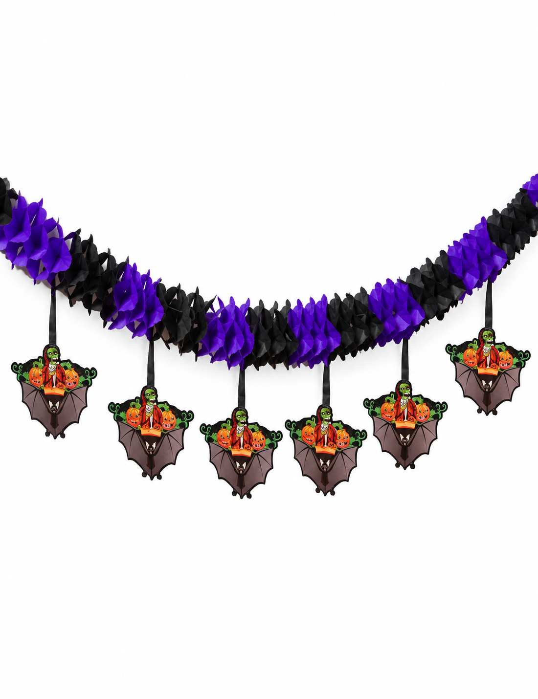 Halloween Garland Uzar Süs Zombi Figürlü 3mt