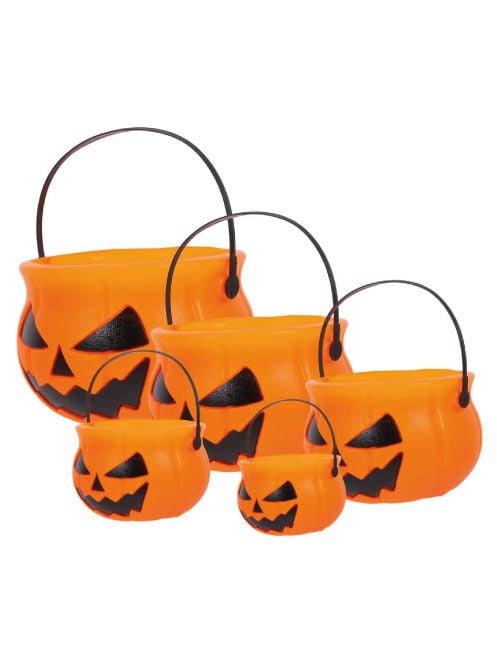 HALLOWEEN ŞEKER KOVASI KULPLU 5 Lİ