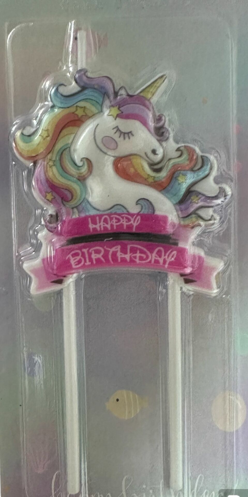 Unicorn Happy Birthday Tekli Mum