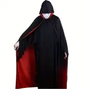 HALLOWEEN PELERİN ÇİFT TARAFLI 90 CM KAPÜŞONLU