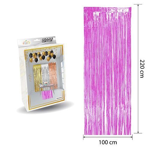 Kapı Perdesi Fuşya 90*200cm