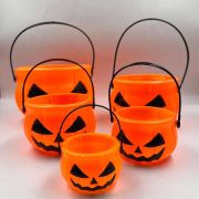 Halloween Şeker Kovası Kulplu 5li