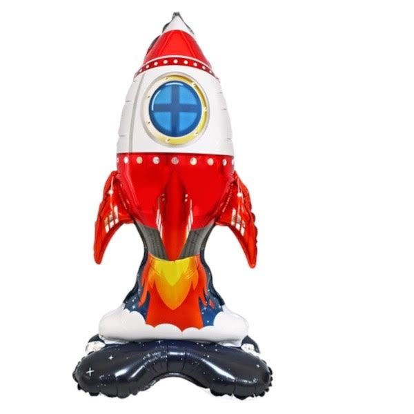 Ayaklı Roket Folyo Balon 88*46 Cm 5315