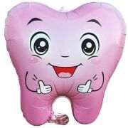 Tatlı Diş Pembe Foylo Balon 50*52,5 Cm