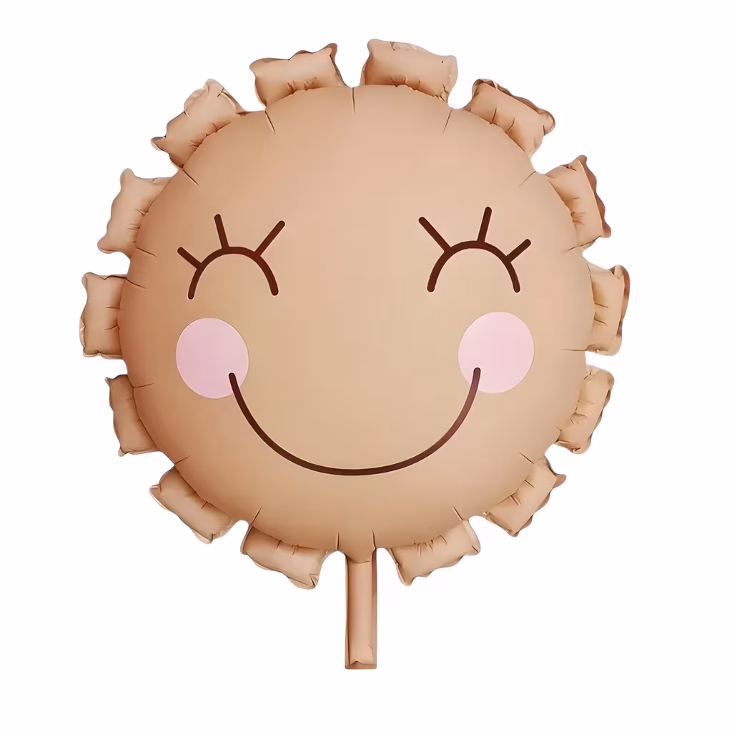 Retro Karamel Güneş Folyo Balon 54-51 Cm 9665