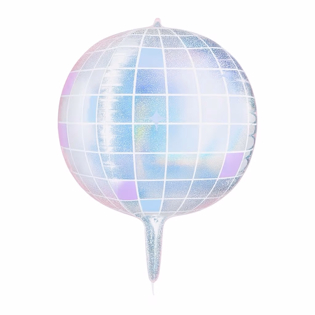 22'' Hologramlı Disko Topu Folyo Balon 9702