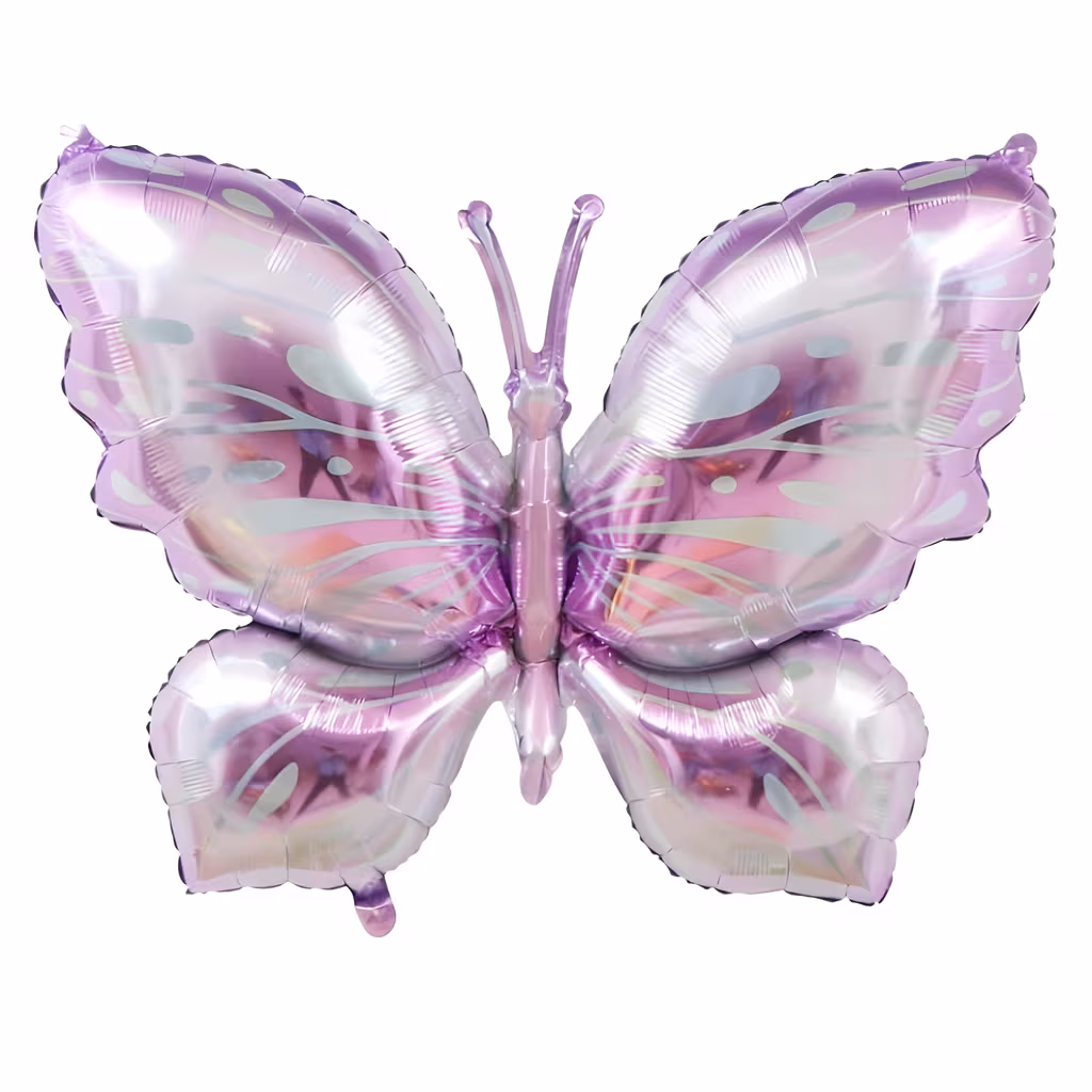 Büyük Mor Kelebek Folyo Balon 98-72 Cm 9276