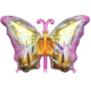Pembe Gold Kelebek Folyo Balon 8903