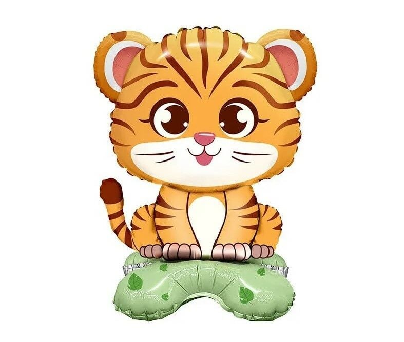 Ayaklı Kaplan Folyo Balon 60*40 cm 5438