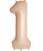 1 Rakam 40'' Karamel Folyo Balon
