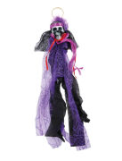 HALLOWEEN İSKELET KORKULUK 70 CM TÜLLÜ MOR