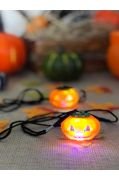 Halloween Bal Kabağı Kolye Işıklı