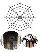 HALLOWEEN ÖRÜMCEK AĞI 2*2 MT SİYAH
