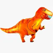 T-rex Jurassic Turuncu Dinazor Folyo Balon 41*104 Cm