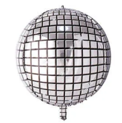 Disko Topu Folyo Balon 18'' Gümüş 7791