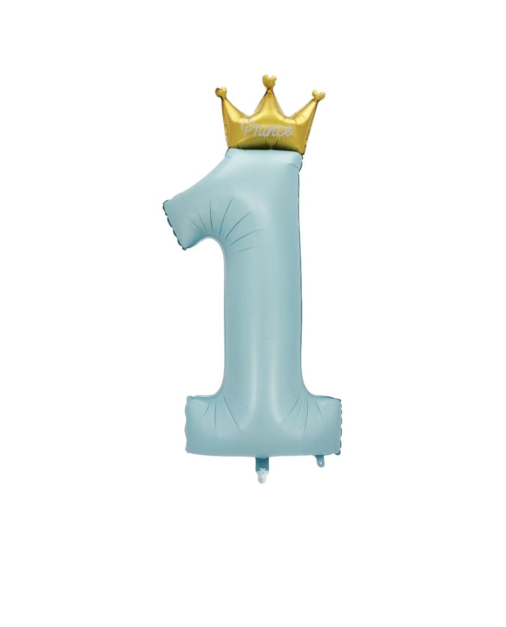 Prens 1 Rakam Mavi Folyo Balon 48'' 5698