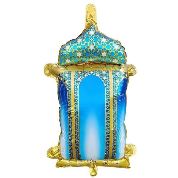 18'' Ramazan Kandili Folyo Balon Mavi