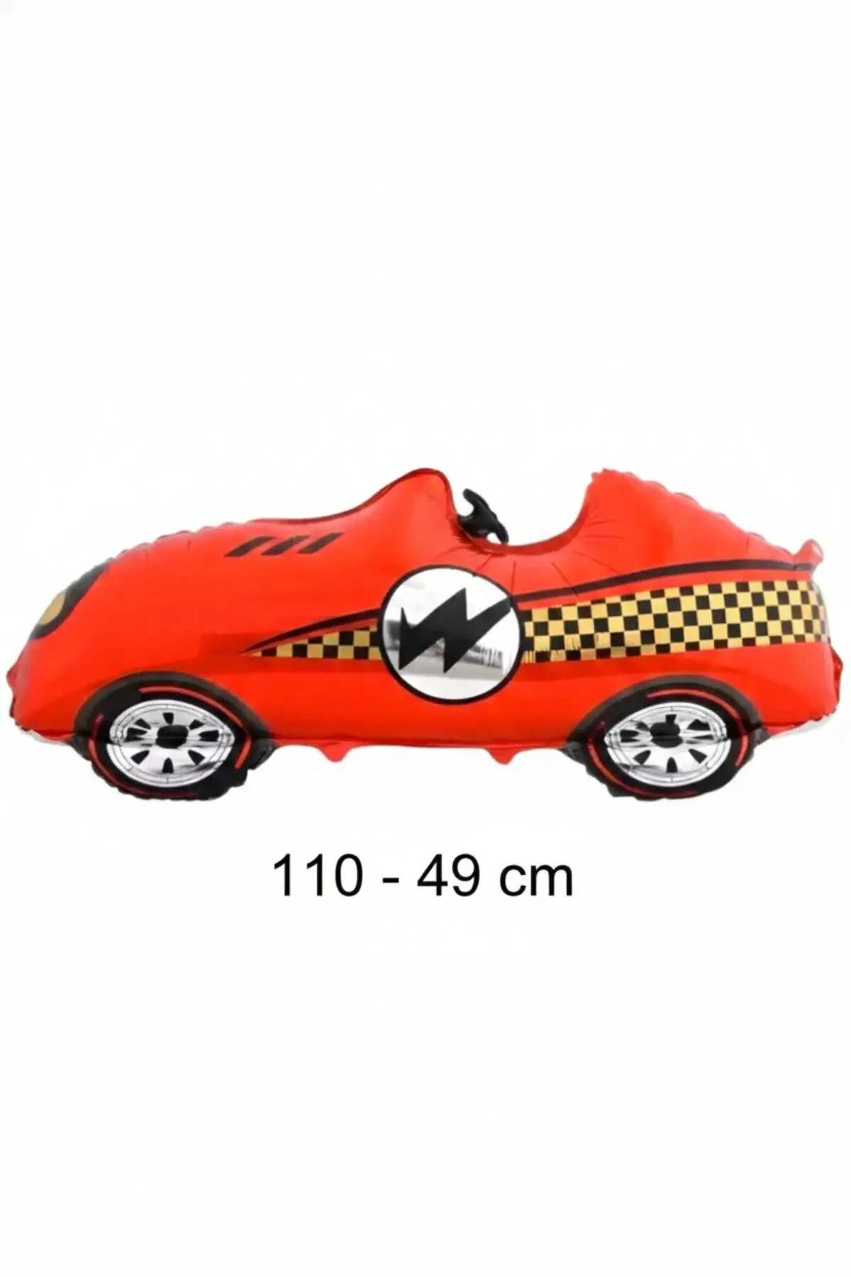 Büyük Retro Kırmızı Araba Folyo Balon 110*49 Cm 9405