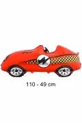 Büyük Retro Kırmızı Araba Folyo Balon 110*49 Cm 9405