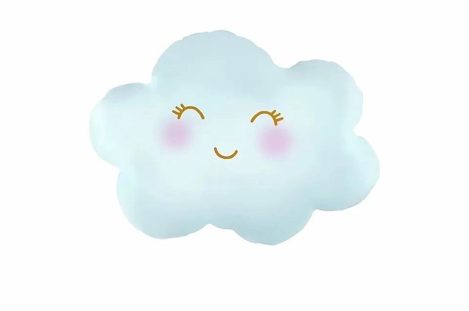 Sevimli Mavi Bulut Folyo Balon 72*56 Cm 5599