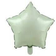 18'' Retro Yeşil Yıldız Folyo Balon