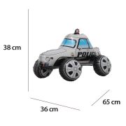 Folyo Balon -4D Polis Arabası-