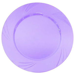 Lila Mika Tabak 9 Inch 6'lı