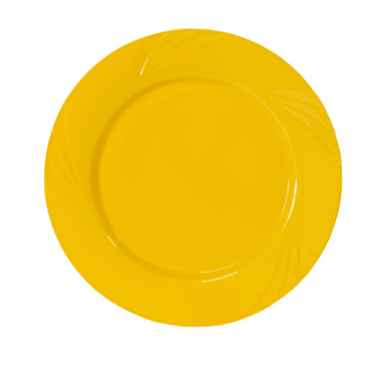 Sarı Mika Tabak 9 Inch 6'lı