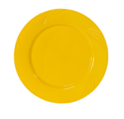 Sarı Mika Tabak 9 Inch 6'lı