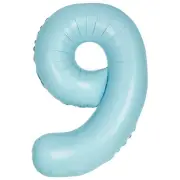 16' Mavi 9 Rakam Folyo