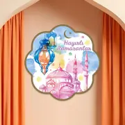 Ramazan Kapı ve Duvar Süsü Renkli