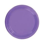 Plastik Tabak Mor 22 cm 25'li