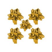 Küçük Metalik Fiyonk Gold 100 Adet  (Çap:3cm)