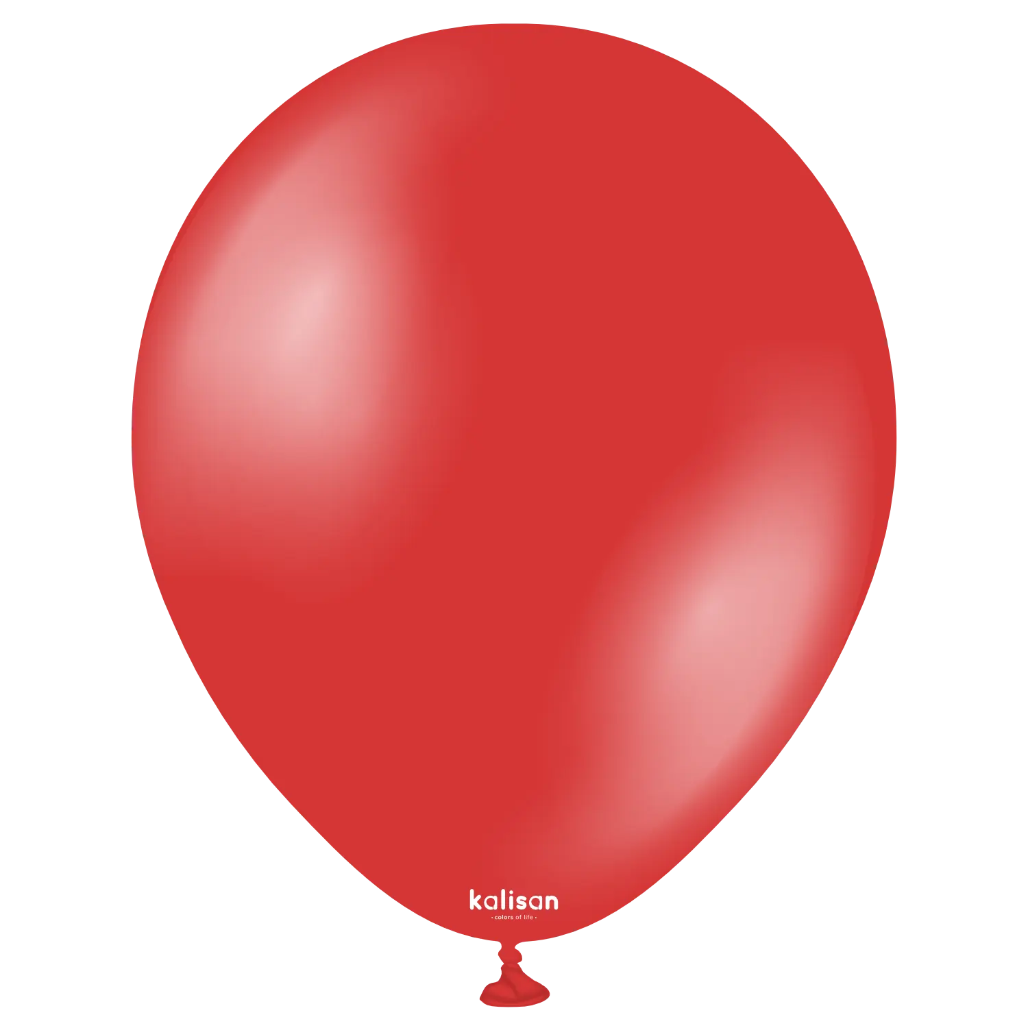 Kalisan 11'' Metalik Balon Kırmızı 50'li