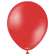 Kalisan 11'' Metalik Balon Kırmızı 50'li