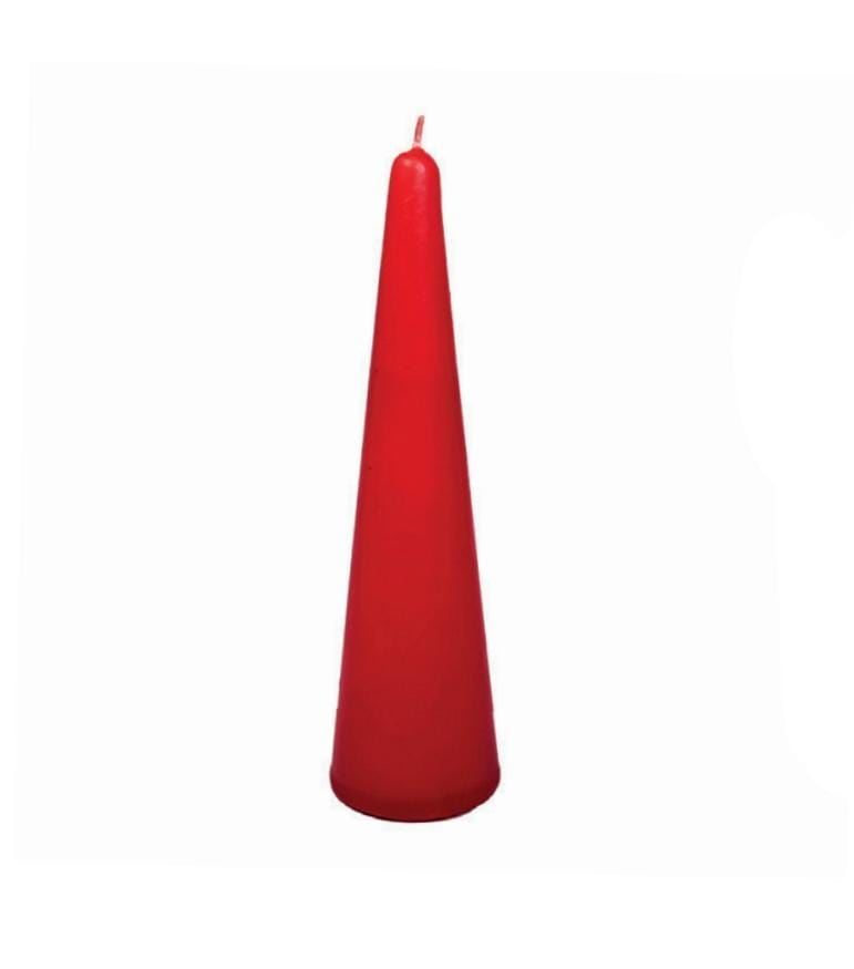 Konik Model Mum 5,5*20 cm Kırmızı
