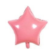Yıldız Makaron Pembe Folyo Balon 18 inç