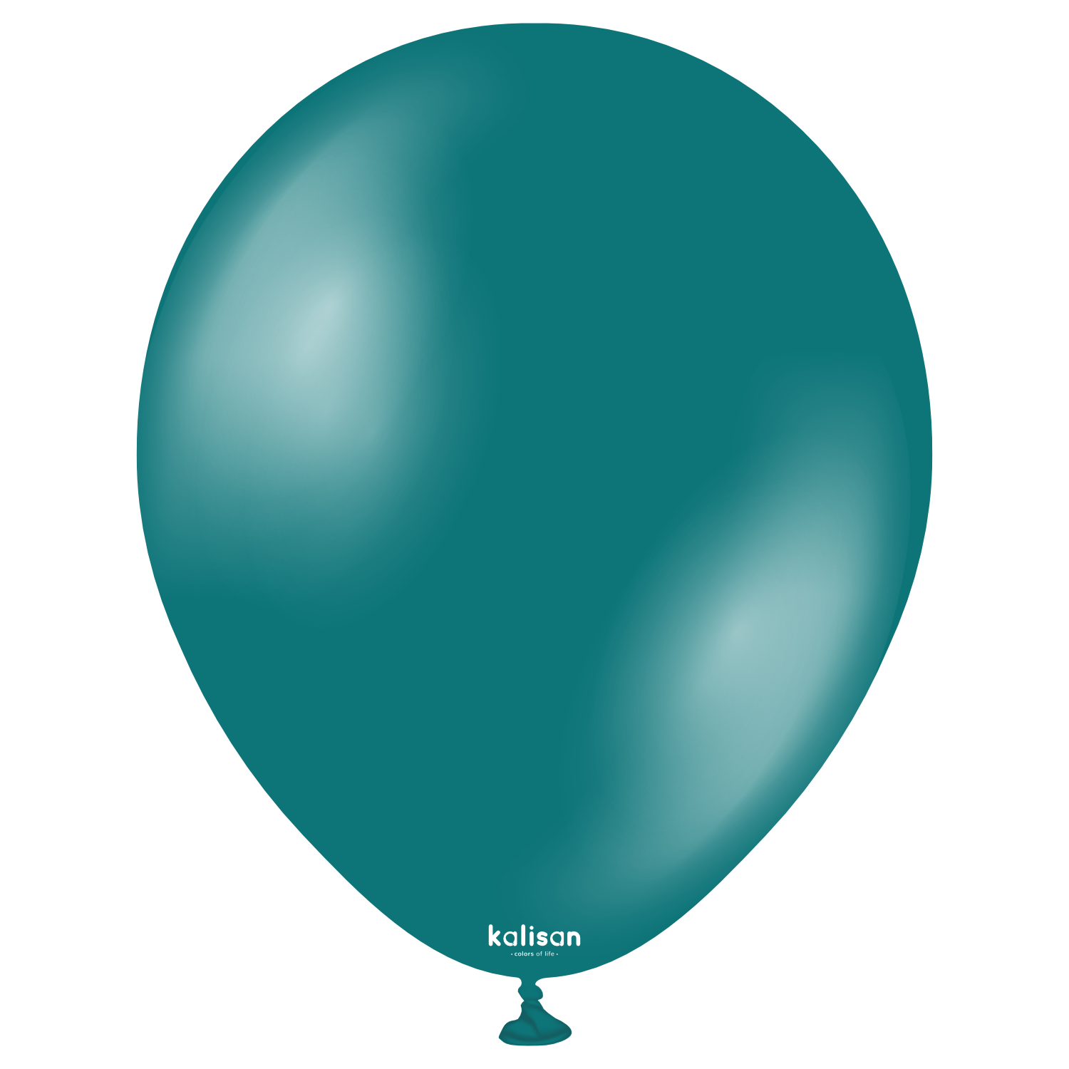Kalisan 11'' Metalik Balon Turkuaz 50'li