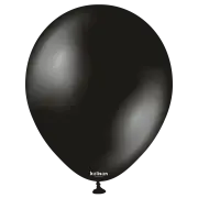 Kalisan 11'' Metalik Balon Siyah 50'li