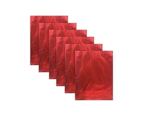 Metalize Poşet 25*35 50 Adet Kırmızı