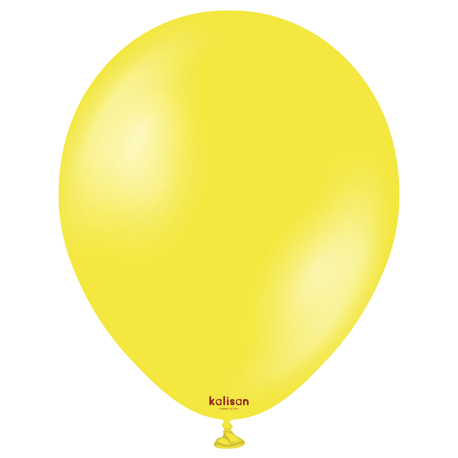 Kalisan 11'' Metalik Balon Sarı 50'li