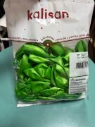 Kalisan 11'' Metalik Balon Limon Yeşili ( Lime ) 50'li