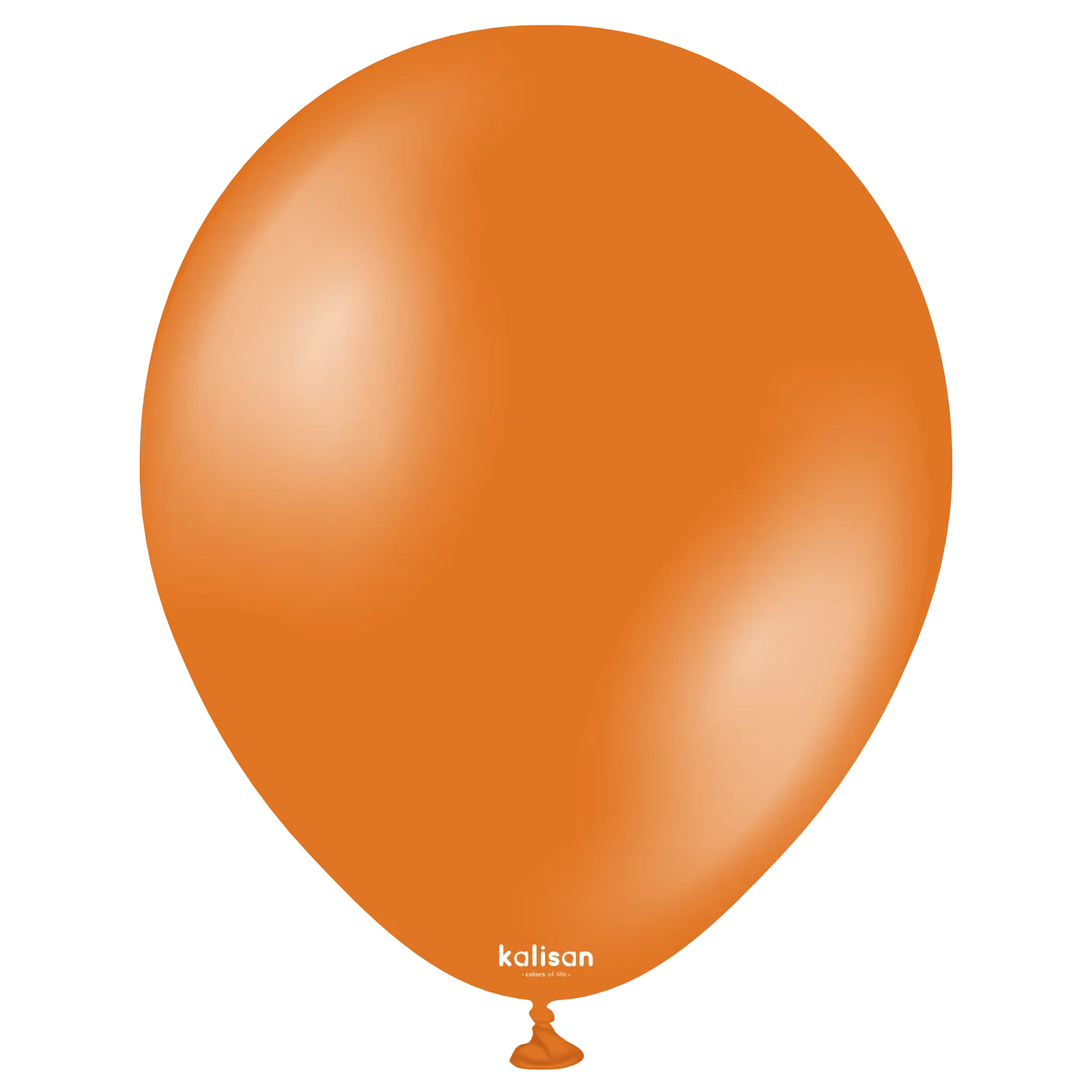 Kalisan 11'' Metalik Balon Turuncu
