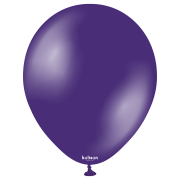 Kalisan 11'' Metalik Balon Mor